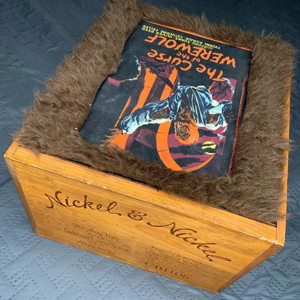 One of a kind “The Mummy” Cigar Box